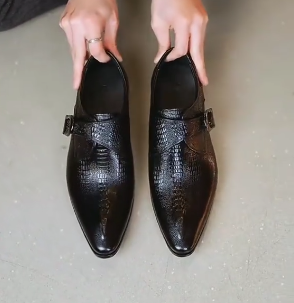 Men's classic versatile casual leather shoes