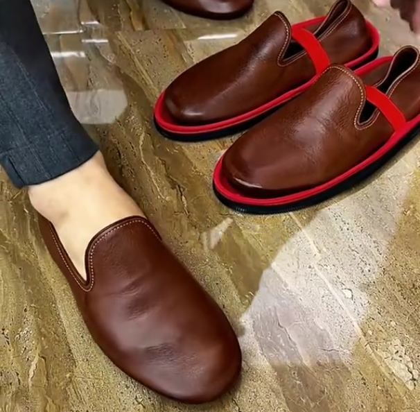 Men's portable bag loafers