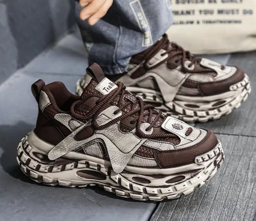 Luxury Retro Platform Casual Shoes - Couple Style