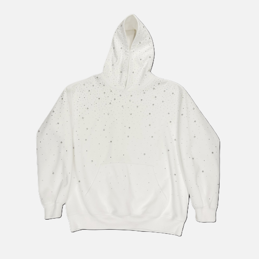 Rhinestone Starry Sky Hoodie - Couple Style