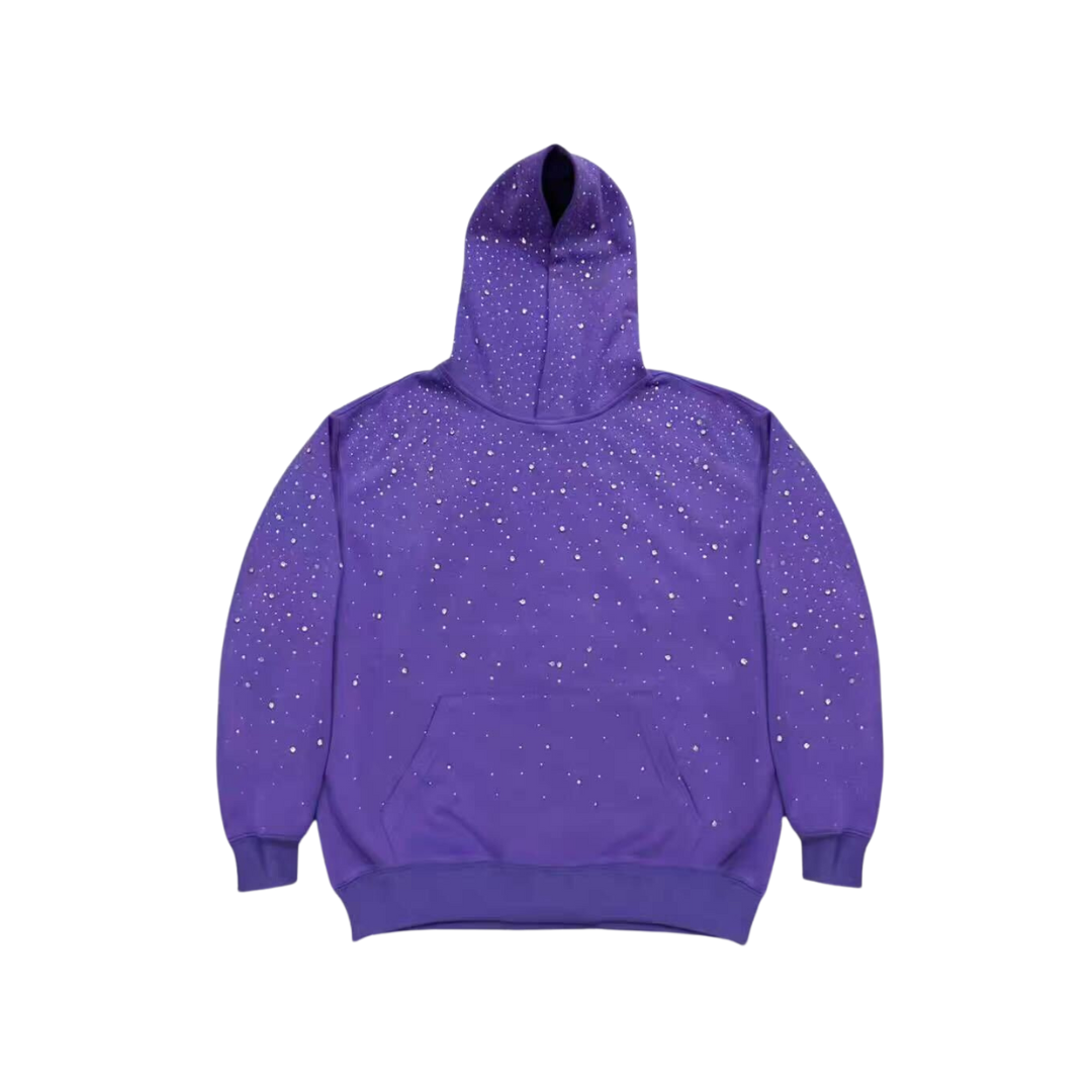 Rhinestone Starry Sky Hoodie - Couple Style