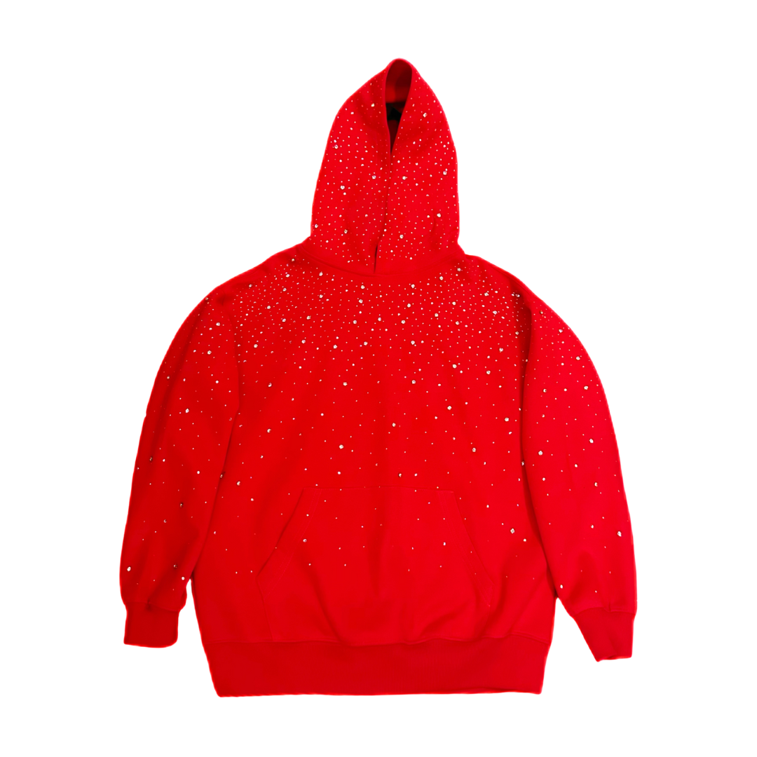 Rhinestone Starry Sky Hoodie - Couple Style
