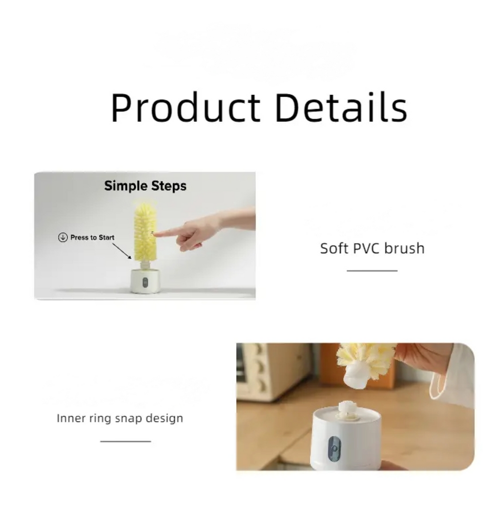 Multifunctional hanging electric cup brusher