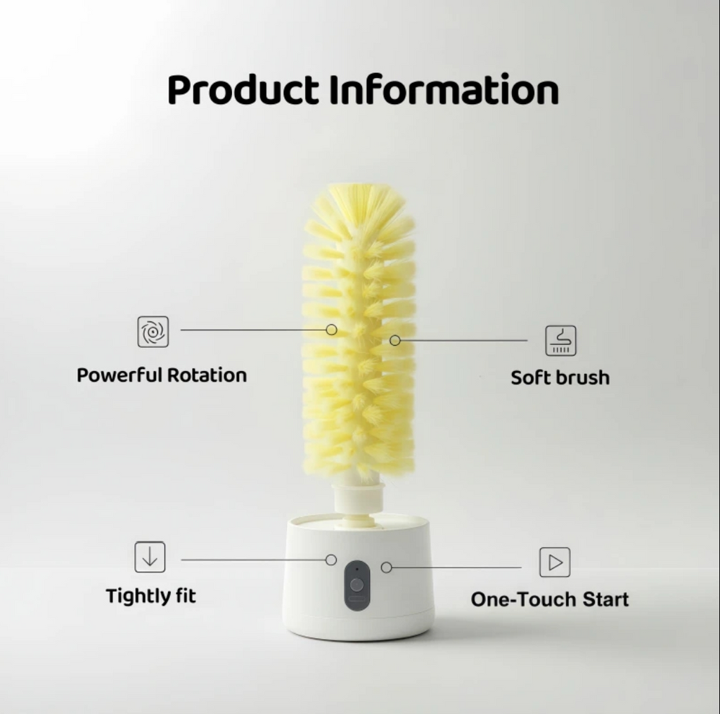 Multifunctional hanging electric cup brusher