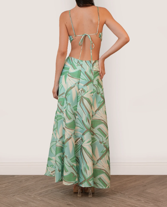 Sexy backless dress for women