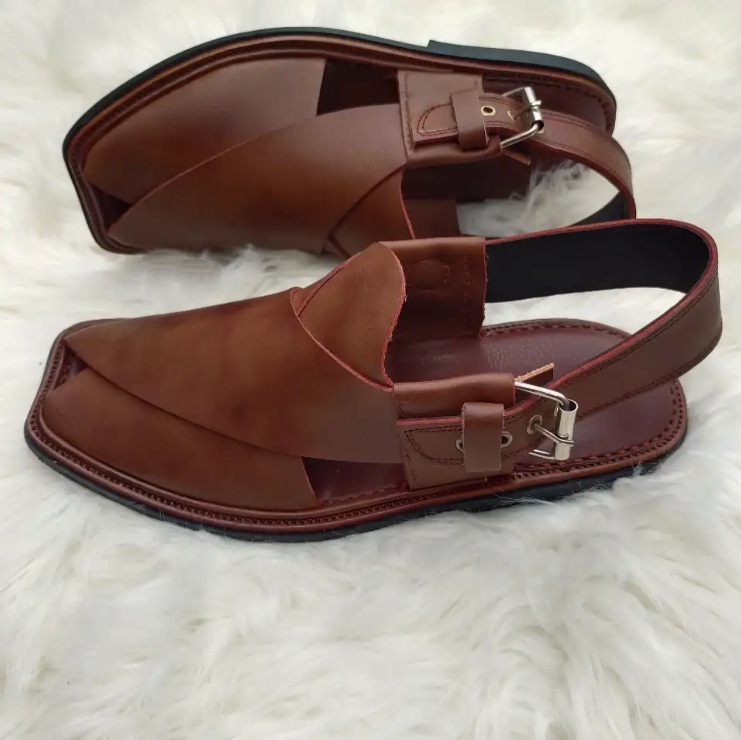 Men's leather sandals