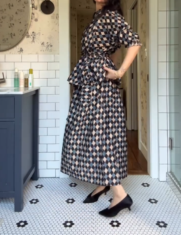 Women's two-piece skirt set