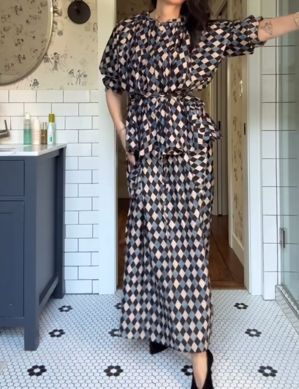 Women's two-piece skirt set