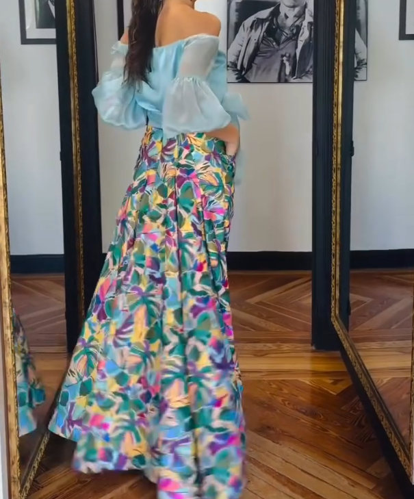 Women's Color Print Dress