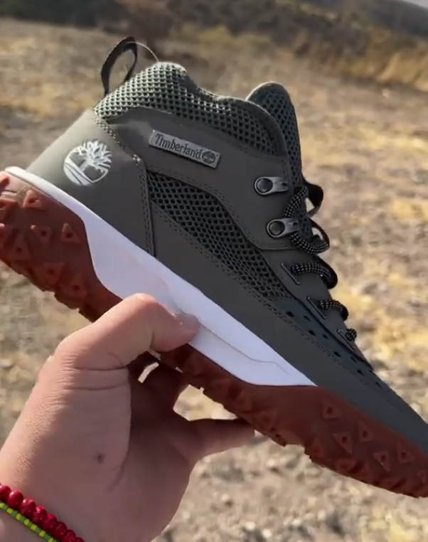 Men's Luxury Mid-Cut Lace-Up Hiking Boots