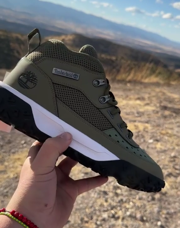 Men's Luxury Mid-Cut Lace-Up Hiking Boots