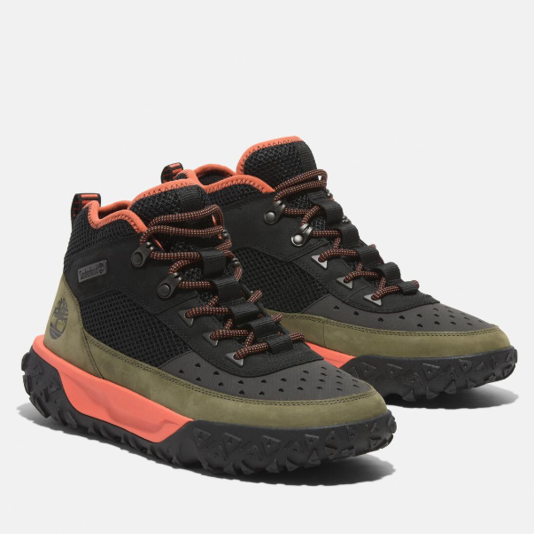 Men's Luxury Mid-Cut Lace-Up Hiking Boots