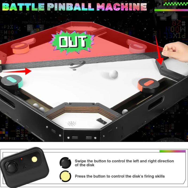 Multiplayer pinball board game